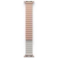 Uniq Bracelet double face Revix Apple Apple Watch Series 1 á 9 / SE (38/40/41 mm) | Series 10 (42 mm) - Blush Pink / Beige