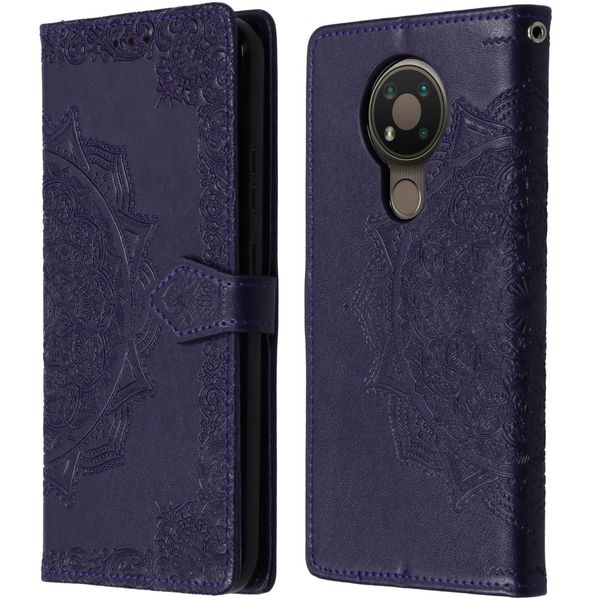 imoshion Etui de téléphone portefeuille Mandala Nokia 3.4