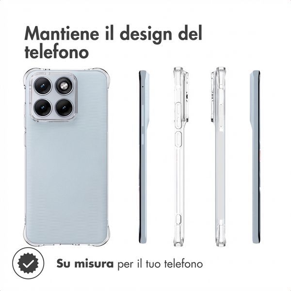 imoshion Shockproof Case Motorola Edge 70 Fusion - Transparent