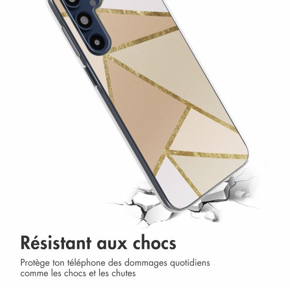 imoshion Coque design pour Samsung Galaxy A16 - Graphic Beige