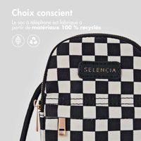 Selencia ﻿Pochette pour téléphone - Checker Black