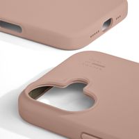 iDeal of Sweden Coque Silicone Apple iPhone 16 - Blush Pink