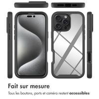 imoshion Coque 360° Full Protective Apple iPhone 16 Pro Max - Noir