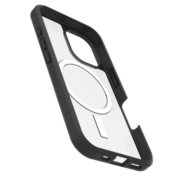 OtterBox Coque React MagSafe iPhone 16 - Clear / Black