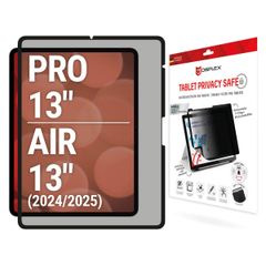 Displex Protection d'écran Privacy en verre trempé Apple iPad Pro 13 (2024) M4 / Air 13 pouces (2025) M3 / (2024) M2