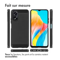 imoshion Coque Brushed Oppo A18 / Oppo A38 - Noir