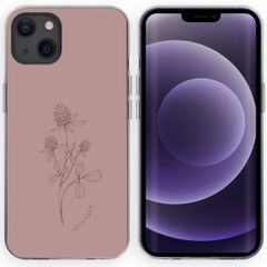 imoshion Coque Design Apple iPhone 13 - Floral Pink