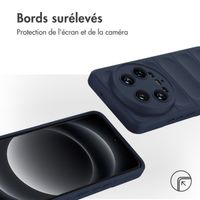 imoshion Coque arrière EasyGrip Xiaomi 14 Ultra - Bleu foncé