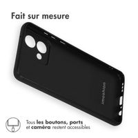 imoshion Coque Couleur Motorola Moto G84 - Noir