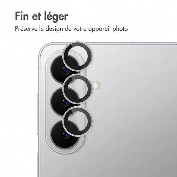 imoshion Lot de 2 protections d'objectif de caméra Samsung Galaxy S26 / S26 Plus - Silver Shadow