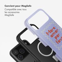 Selencia Coque arrière Vivid avec MagSafe Apple iPhone 17 Pro Max - More Amor