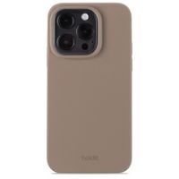 Holdit Coque Silicone Apple iPhone 15 Pro - Mocha Brown