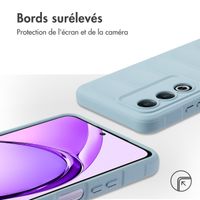 imoshion Coque arrière EasyGrip Oppo A80 5G - Bleu clair