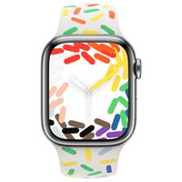 Apple Sport Band Apple Watch Series 1 á 9 / SE (38/40/41 mm) | Series 10 (42 mm) - Taille S/M - Pride Edition