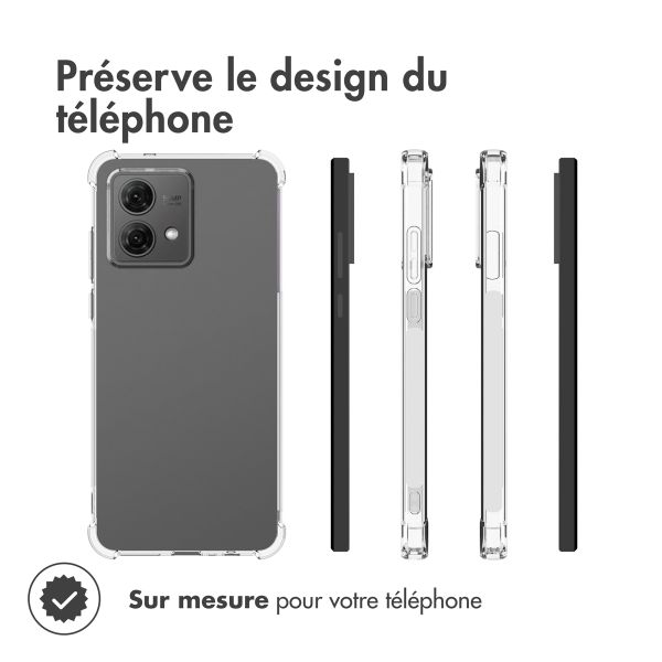 imoshion Shockproof Case Motorola Moto G84 - Transparent