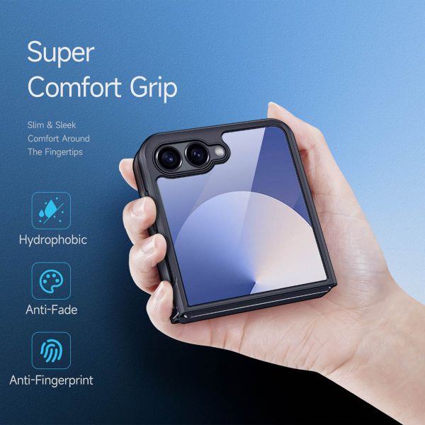 Dux Ducis Coque arrière Aimo Samsung Galaxy Z Flip 7 - Transparent