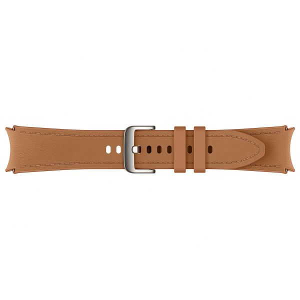 Samsung Original Bracelet Cuir Hybrid Vegan M/L Galaxy Watch 6 / 6 Classic / 5 / 5 Pro - Camel