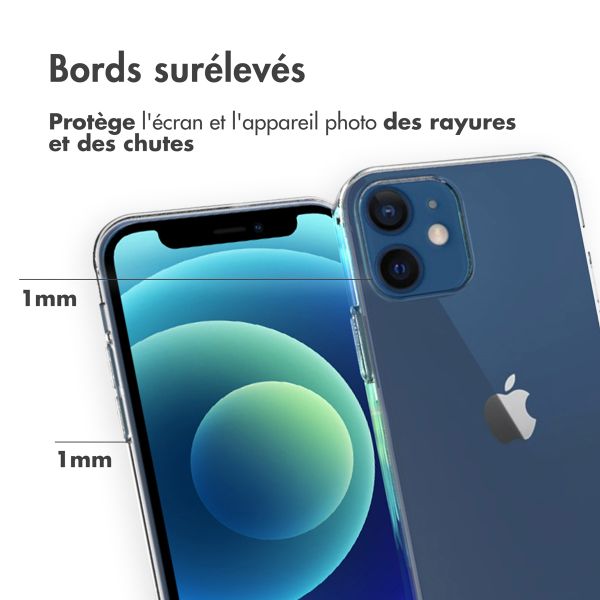 Accezz Coque Clear Apple iPhone 12 Mini - Transparent