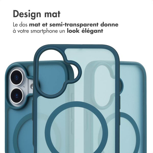 imoshion Coque Color Guard avec MagSafe Apple iPhone 17 - Bleu foncé