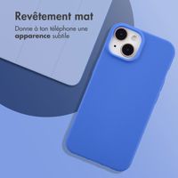 imoshion Coque Couleur Apple iPhone 15 - Cobalt Blue