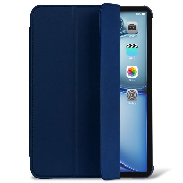 Decoded Textured Sillicon Slim Cover Apple iPad Air 11 pouces (2025) M3 / (2024) M2 - Navy