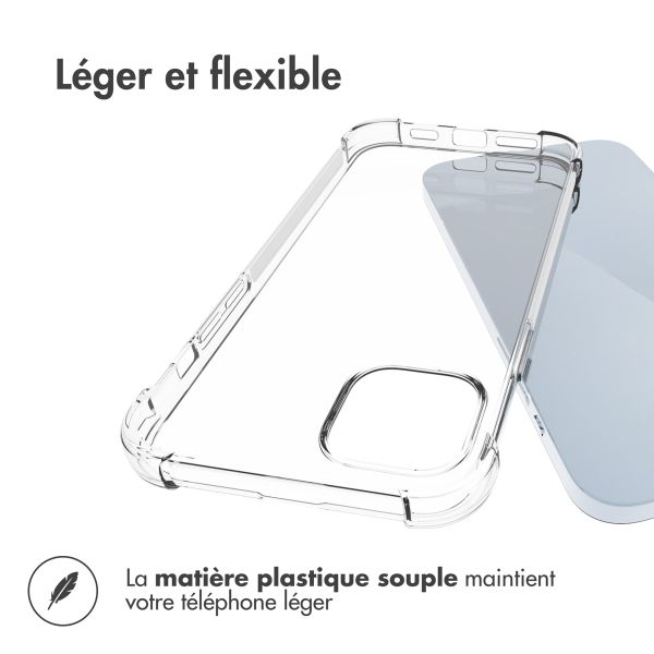 imoshion Coque antichoc iPhone 15 Plus - Transparent