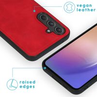 imoshion Etui de télephone luxe 2-en-1 amovible Samsung Galaxy A55 - Rouge