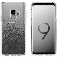 imoshion Coque Design Samsung Galaxy S9 - Eclaboussures - Noir