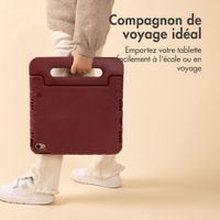 imoshion Coque kidsproof avec poignée Samsung Galaxy Tab A11 Plus / A9 Plus - Velvet Plum