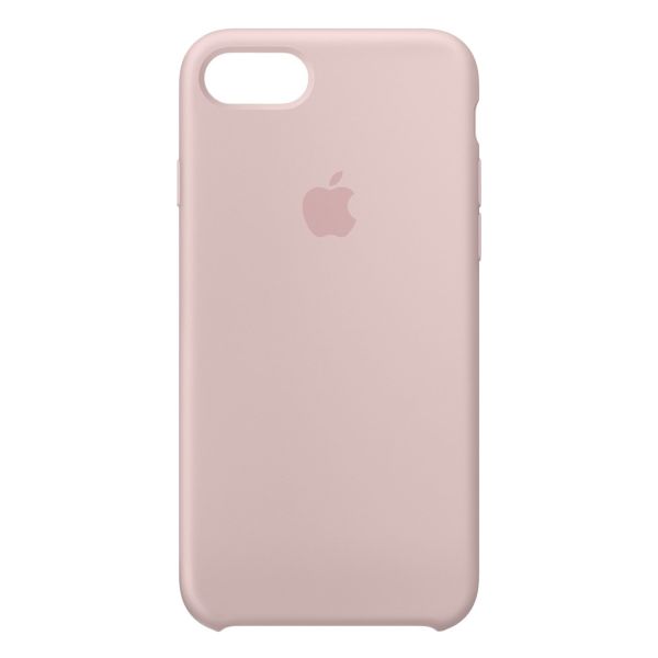 Apple Coque en silicone Apple iPhone SE (2022 / 2020) / 8 / 7 - Chalk Pink