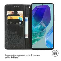 imoshion Etui de télephone Mandala Samsung Galaxy S24 FE - Noir