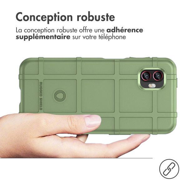 imoshion Coque Arrière Rugged Shield Samsung Galaxy Xcover 6 Pro - Vert