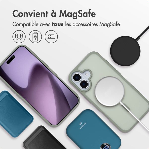 imoshion Coque Color Guard avec MagSafe Apple iPhone 17 - Gris