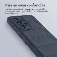 imoshion Coque arrière EasyGrip Samsung Galaxy A33 - Bleu foncé