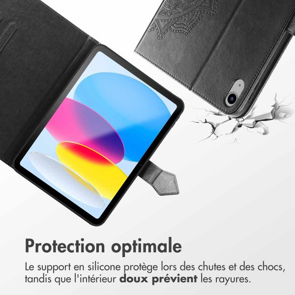 imoshion Coque tablette Apple iPad Air 11 pouces (2025) M3 / (2024) M2 / Air 5 (2022) / Air 4 (2020) - Noir
