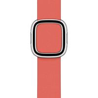 Apple Leather Band Modern Buckle Apple Watch Series 1 á 9 / SE (38/40/41 mm) | Series 10 (42 mm) - Taille M - Pink Citrus