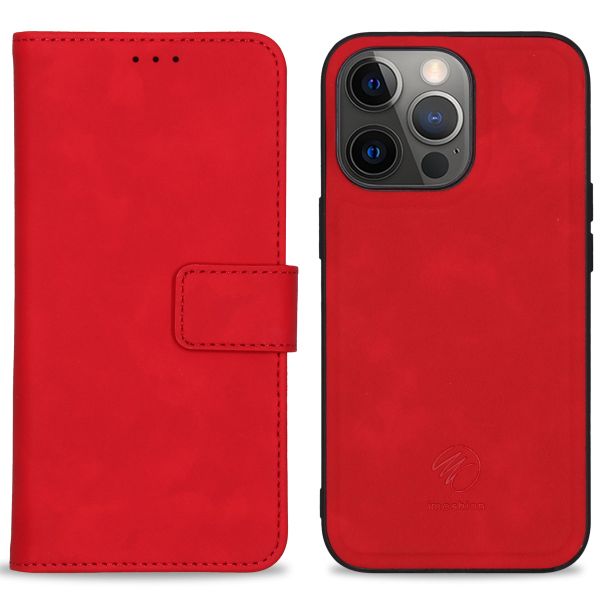 imoshion Etui de téléphone de type portefeuille 2-en-1 iPhone 13 Pro - Rouge