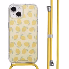 imoshion Coque Design avec cordon Apple iPhone 15 - Citrus Dream