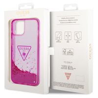 Guess Coque Liquid Glitter iPhone 14 - Fuchsia