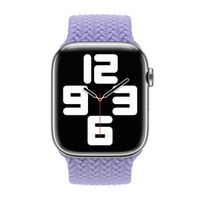 Apple Bracelet Solo tressé Apple Watch | 44/45/46/49 mm - Taille 4 - Lavender