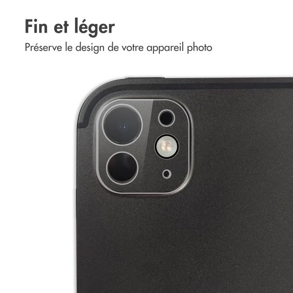 imoshion Protection d'écran camera en verre trempé 2 Pack Apple iPad Pro 11 (2024) M4 / iPad Pro 13 (2024) M4