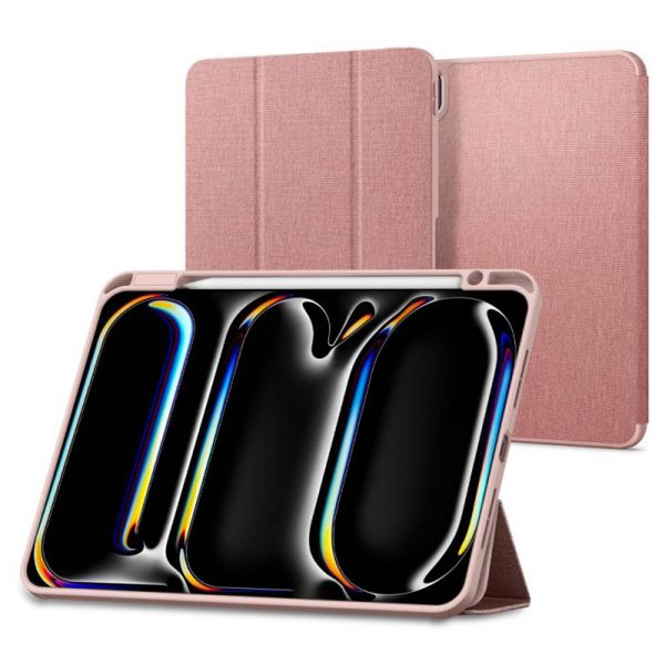 Spigen Coque tablette Urban Fit Apple iPad Pro 11 (2025) M5 / (2024) M4 - Rose Gold