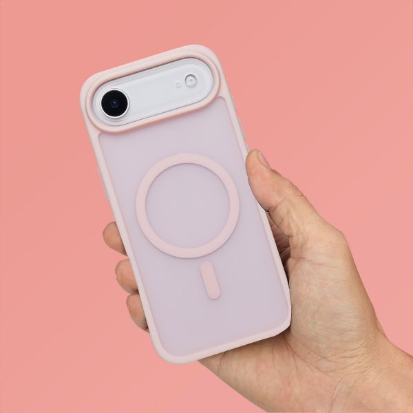 imoshion Coque Color Guard avec MagSafe Apple iPhone Air - Rose clair