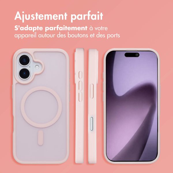 imoshion Coque Color Guard avec MagSafe Apple iPhone 17 - Rose clair