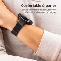 imoshion Bracelet QuickFit® Milanais  - Connexion Garmin 20 mm - Taille L/XL - Noir
