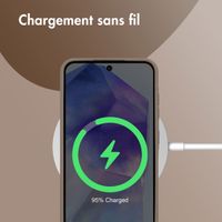 imoshion Coque Couleur Samsung Galaxy A36 / A56 - Marron