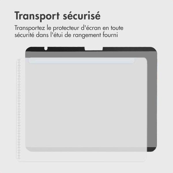 Accezz Protecteur d’écran de confidentialité magnétique Apple iPad 11 (2025) 11 pouces A16 / iPad 10 (2022) 10.9 pouces
