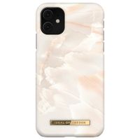 iDeal of Sweden Coque Fashion Apple iPhone 11 - Rose Pearl Marble