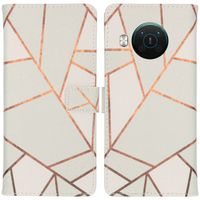 imoshion Coque silicone design Nokia X10 / X20 - White Graphic