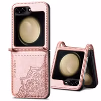 imoshion Mandala Bookcase Samsung Galaxy Z Flip 7 FE - Rose Doré